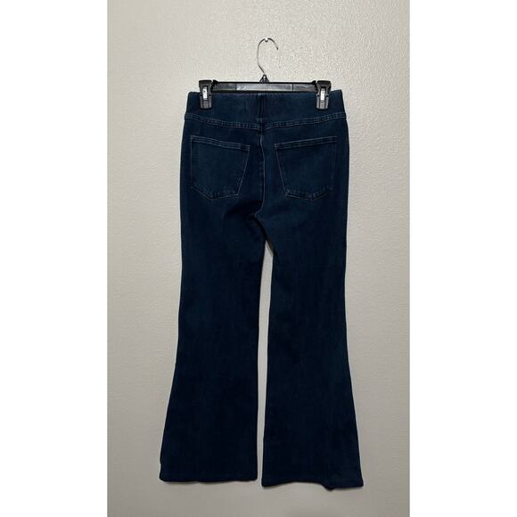 SOFT SURROUNDINGS Elastic Waist Flare Jeans Size XS - Picture 2 of 6
